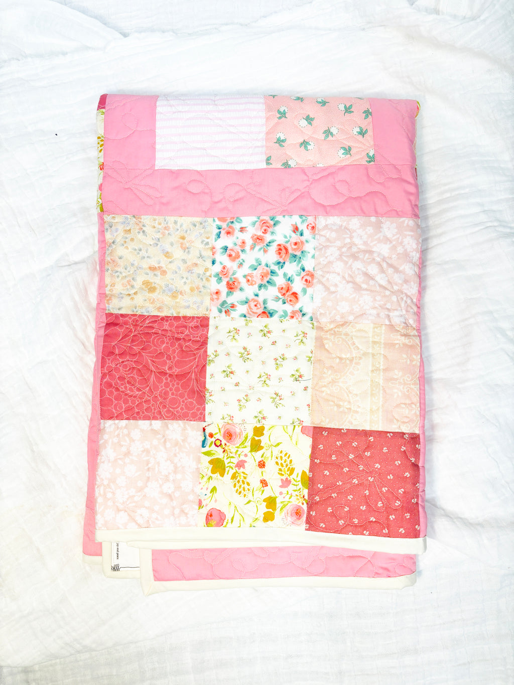 Somber Seas Quilt - Hand sewn