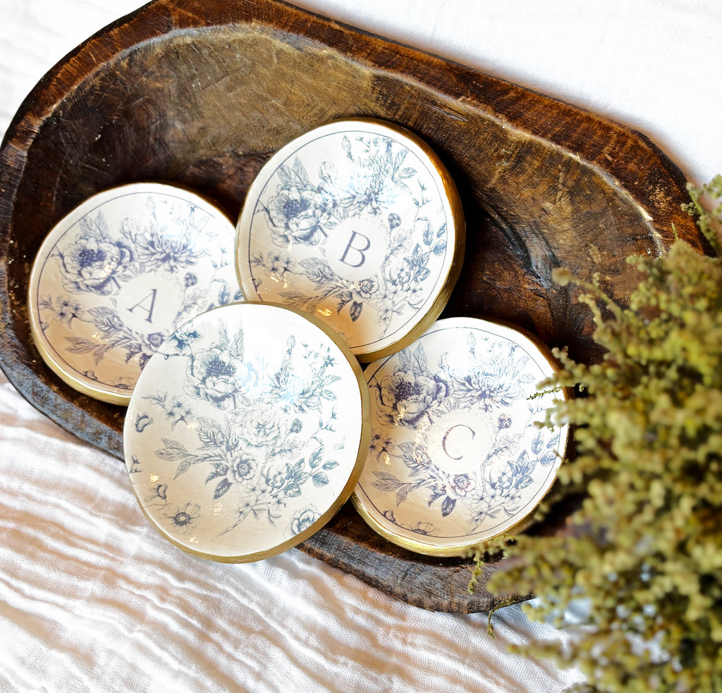 Cherished Ring Dish, Initial Optional