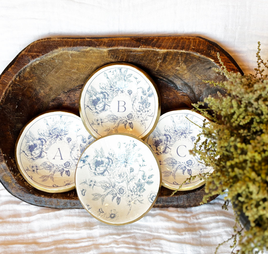 Cherished Ring Dish, Initial Optional