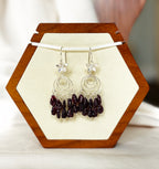 EnJen – Aventurine Oval Earrings on Sterling Silver Leverbacks